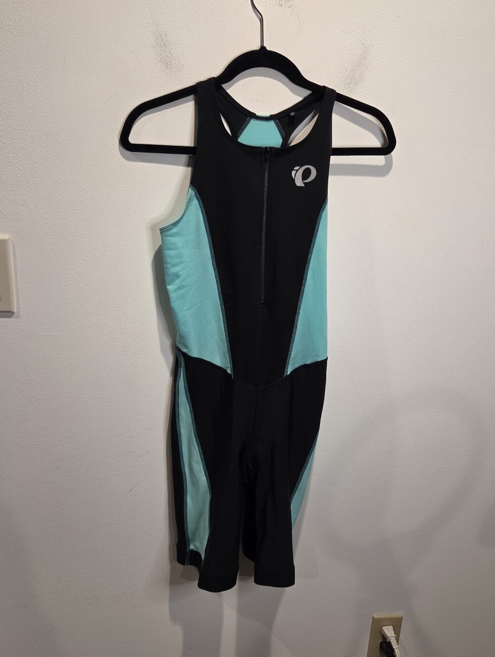 Pearl Izumi Black & Teal Triathlon Suit